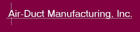 Air Duct Manufacturing Logo Header